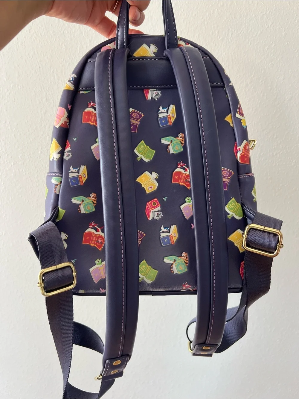 DISNEY LOUNGEFLY | Movies Books Mini Backpack | OS